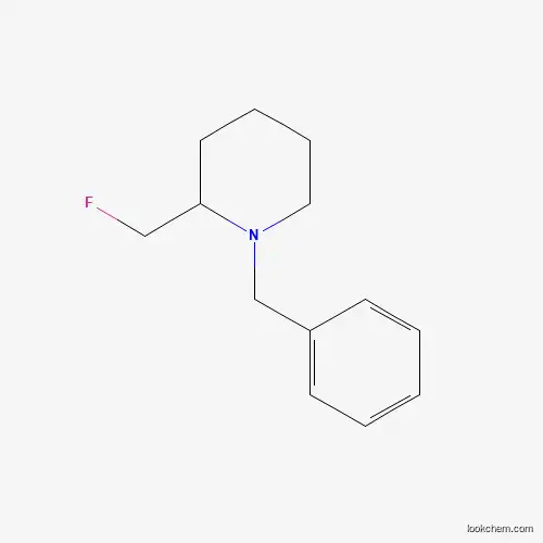Molecular Structure of 955036-17-6 (1-Benzyl-2-(fluoromethyl)piperidine)