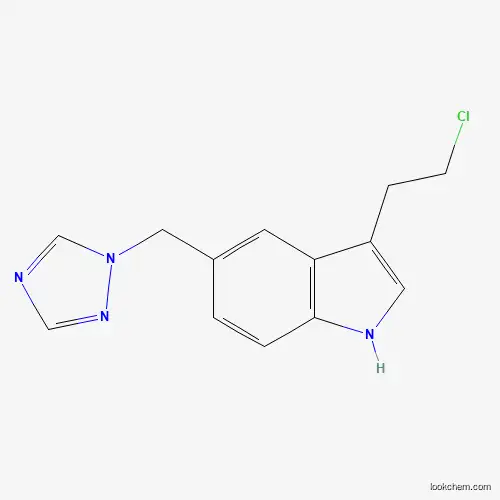 Molecular Structure of 1000673-59-5 (Des(dimethylamino)chlororizatriptan)