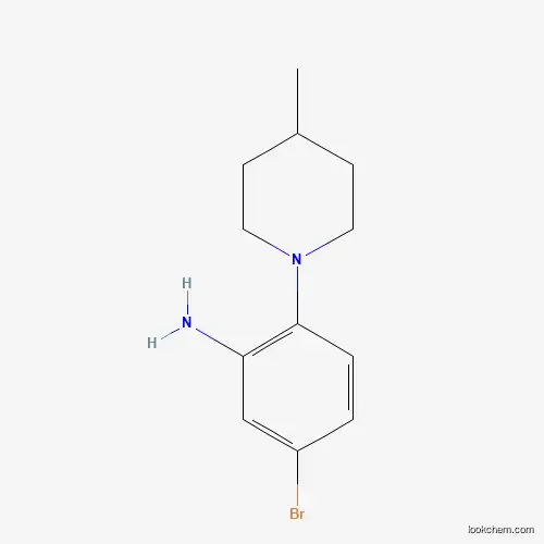 5-Bromo-2-(4-methylpiperidin-1-yl)aniline