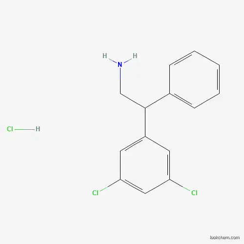 Molecular Structure of 1021871-56-6 (2-(3,5-Dichlorophenyl)-2-phenylethylamine hydrochloride)