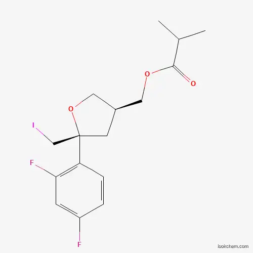 ((3S,5R)-5-(2,4-difluorophenyl)-5-(iodomethyl)tetrahydrofuran-3-yl) methyl isobutyrate