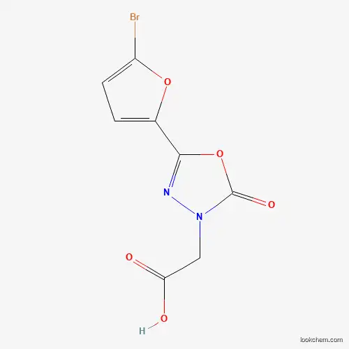[5-(5-bromo-2-furyl)-2-oxo-1,3,4-oxadiazol-3(2h)-yl]acetic acid