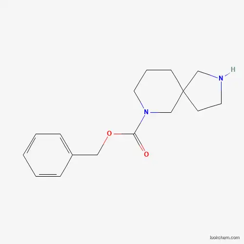 Molecular Structure of 1086394-70-8 (Benzyl 2,7-diazaspiro[4.5]decane-7-carboxylate)