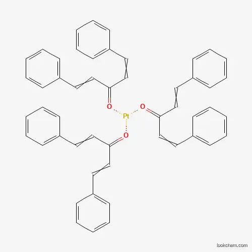 Molecular Structure of 11072-92-7 (1,5-Diphenylpenta-1,4-dien-3-one;platinum)