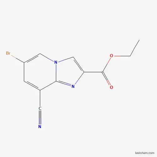 6-Bromo-8-cyano-imidazo[1,2-a]pyridine-2-carboxylic acid ethyl ester