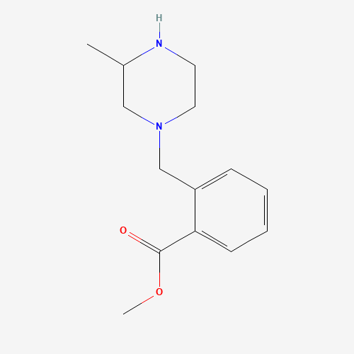 methyl 2-((3-methylpiperazin-1-yl)methyl) benzoate