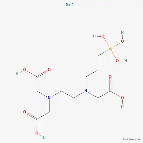 Molecular Structure of 1138444-28-6 (N-(Trimethoxysilylpropyl)ethylenediaminetriacetate, trisodium salt)