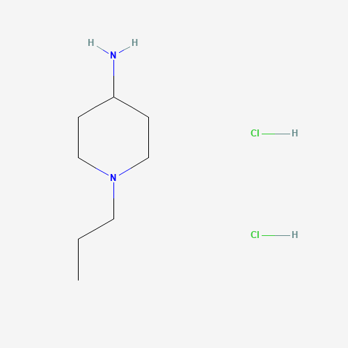 Molecular Structure of 1158561-84-2 (4-Amino-1-propylpiperidine dihcl)