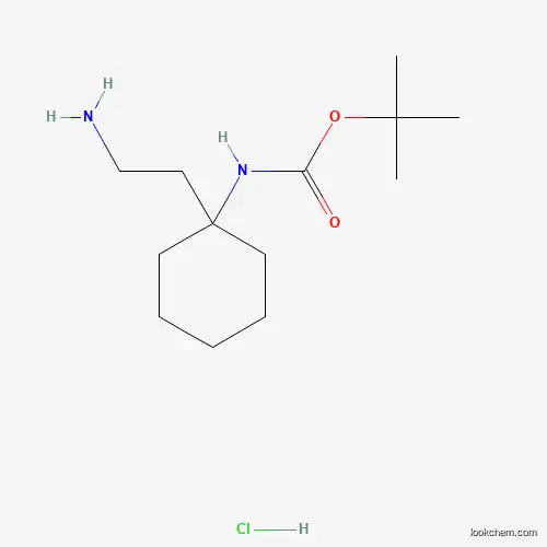 tert-butyl N-[1-(2-aminoethyl)cyclohexyl]carbamate,hydrochloride
