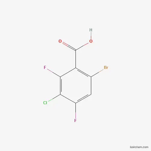 6-bromo-3-chloro-2,4-difluorobenzoic acid