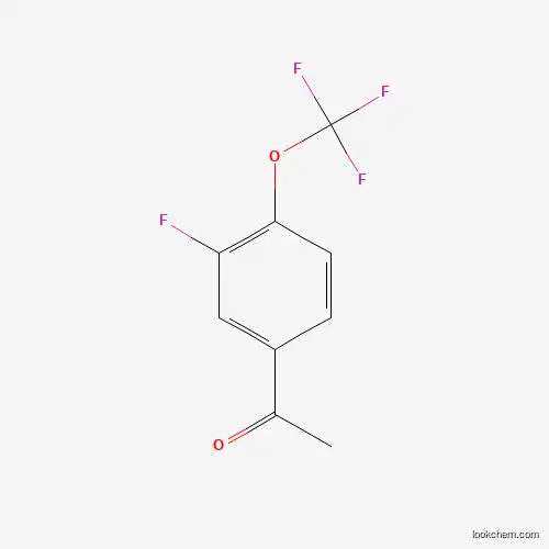 3'-Fluoro-4'-(trifluoromethoxy)acetophenone cas no. 1174006-08-6 98%