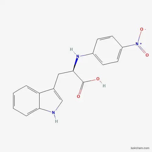 Molecular Structure of 1187930-30-8 ((R)-N-(4-Nitrophenyl)-tryptophan)