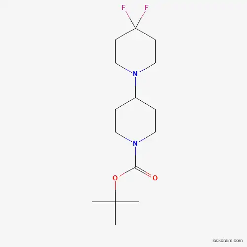 tert-butyl 4,4-difluoro-1,4'-bipiperidine-1'-carboxylate