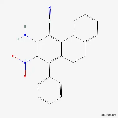 3-amino-2-nitro-1-phenyl-9,10-dihydrophenanthrene-4-carbonitrile