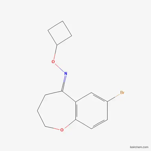 7-Bromo-3,4-dihydro-2H-benzo[b]oxepin-5-one O-cyclobutyl-oxime