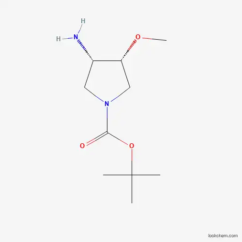 cis-3-Amino-4-methoxy-pyrrolidine-1-carboxylic acid tert-butyl ester