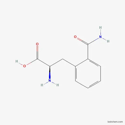 (2R)-2-amino-3-(2-carbamoylphenyl)propanoic acid