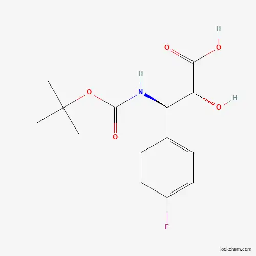 (2R,3R)-3-((tert-Butoxycarbonyl)amino)-3-(4-fluorophenyl)-2-hydroxypropanoic acid