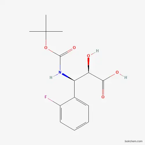 N-Boc-(2R,3R)-3-Amino-3-(2-fluoro-phenyl)-2-hydroxy-propionic acid