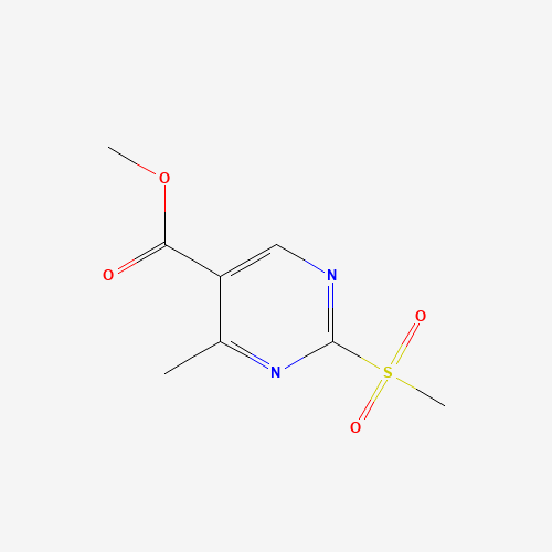 Methyl 4-methyl-2-(methylsulfonyl)-5-pyrimidinecarboxylate