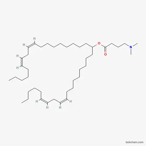 Molecular Structure of 1224606-06-7 ((6Z,9Z,28Z,31Z)-Heptatriaconta-6,9,28,31-tetraen-19-yl 4-(dimethylamino)butanoate)