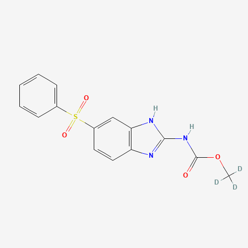 Oxfendazole EP Impurity B-d3 (Fenbendazole Sulfone-d3)