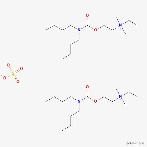 2-(dibutylcarbamoyloxy)ethyl-ethyl-dimethylazanium sulfate