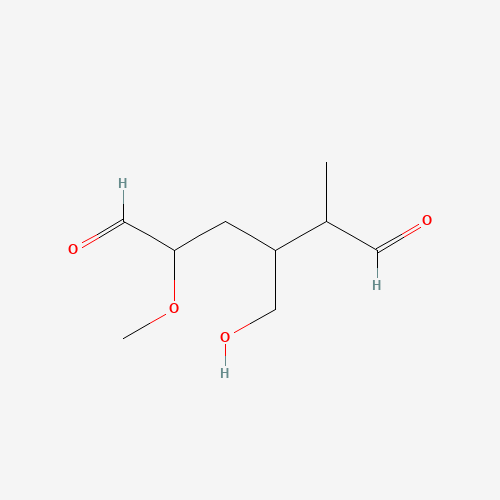 3-(hydroxymethyl)-5-methoxy-2-methylhexanedial