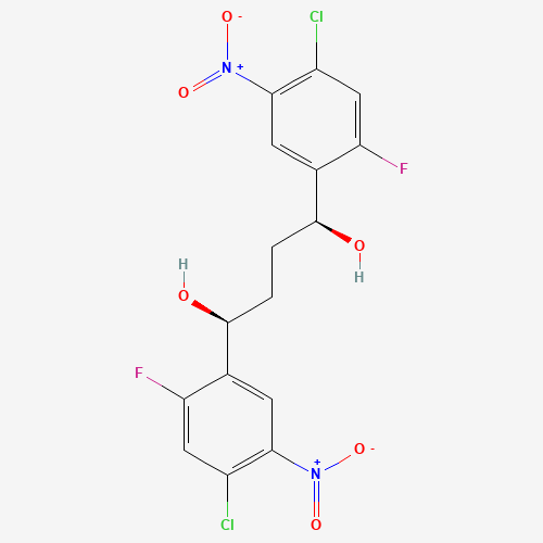 (1S,4S)-1,4-Bis(4-chloro-2-fluoro-5-nitrophenyl)-1,4-butanediol