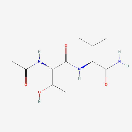 Molecular Structure of 132765-89-0 (L-Valinamide, N-acetyl-L-threonyl-)