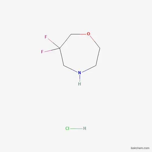 6,6-difluoro-1,4l2-oxazepane hydrochloride