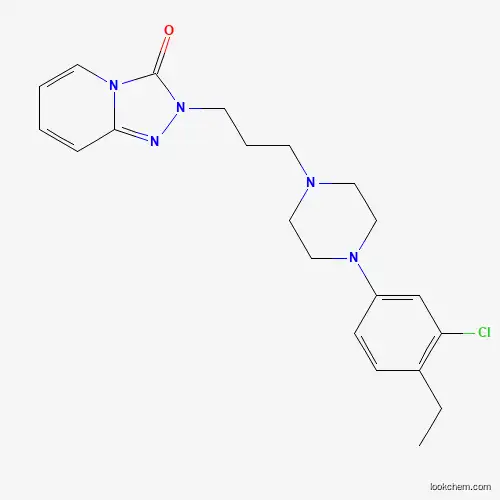 Molecular Structure of 1346599-35-6 (4-Ethyl trazodone)