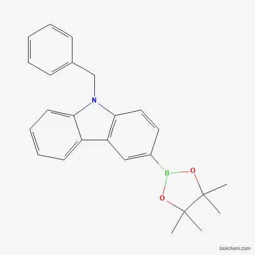 9-Benzyl-3-(4,4,5,5-tetramethyl-[1,3,2]dioxaborolan-2-yl)-9H-carbazole