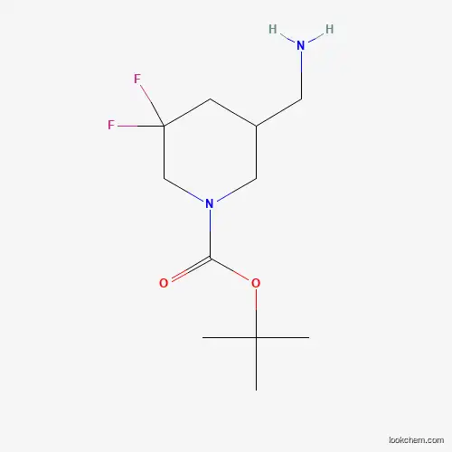 tert-Butyl 5-(aminomethyl)-3,3-difluoropiperidine-1-carboxylate