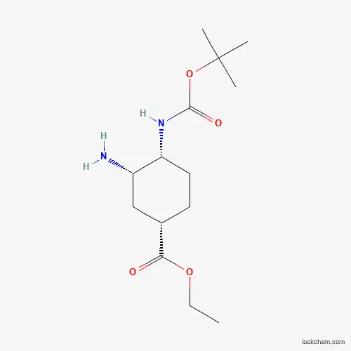 (1S,3S,4R)-3-AMINO-4-(BOC-AMINO)CYCLOHEXANE-CARBOXYLIC ACID ETHYL ESTER
