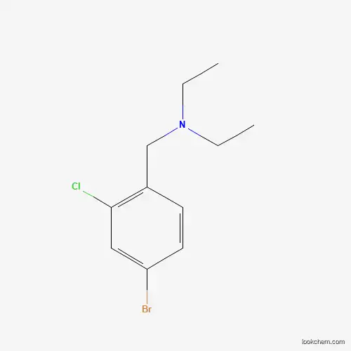 Molecular Structure of 1414870-76-0 ((4-Bromo-2-chlorobenzyl)-diethylamine)