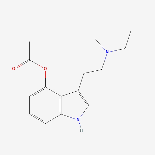 Molecular Structure of 1445751-40-5 (4-Acetoxyethylmethyltryptamine)