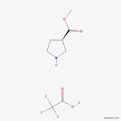 methyl (3R)-pyrrolidine-3-carboxylate trifluoroacetate