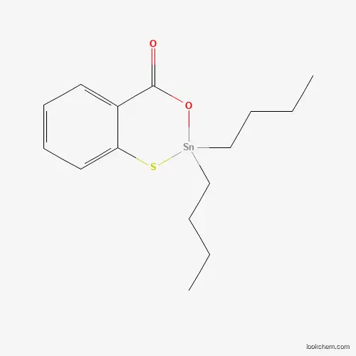 Molecular Structure of 15535-71-4 (2,2-Dibutyl-2H,4H-3,1,2-benzoxathiastannin-4-one)