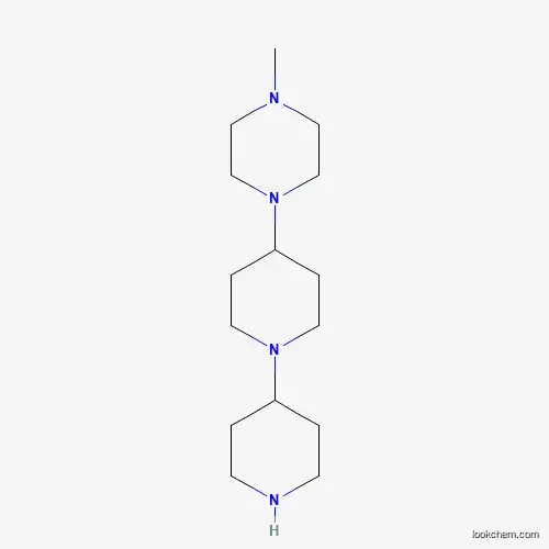 Molecular Structure of 1629218-99-0 (1-Methyl-4-[1-(4-piperidyl)-4-piperidyl]piperazine)