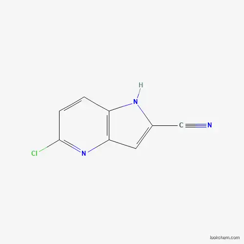 5-CHLORO-1H-PYRROLO[3,2-B]PYRIDINE-2-CARBONITRILE