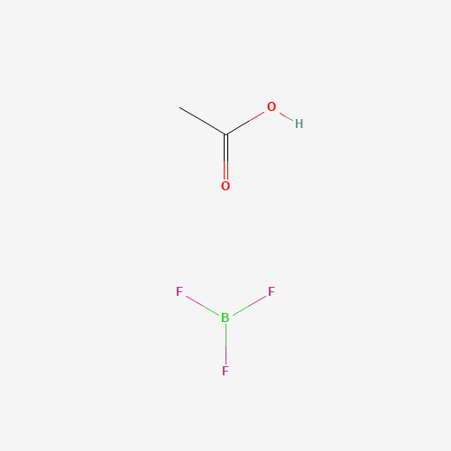 acetic acid; trifluoroborane