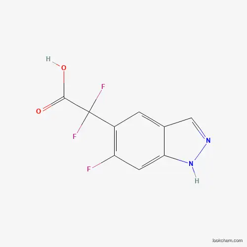 2,2-DIFLUORO-2-(6-FLUORO-1H-INDAZOL-5-YL)ACETIC ACID