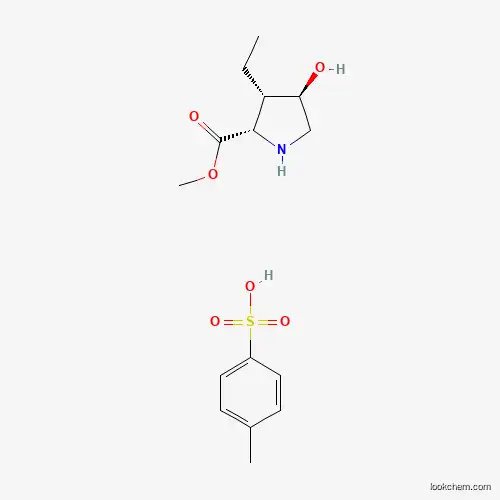 (2S,3S,4R) 3-ethyl-4-hydroxypyrrolidine-2-carboxylic acid methyl ester p-toluenesulfonate