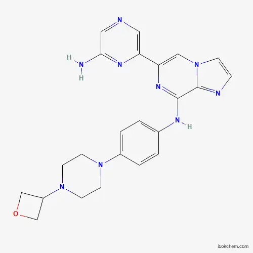 6-(6-aminopyrazin-2-yl)-N-{4-[4-(oxetan-3-yl)piperazin-1-yl]phenyl}imidazo[1,2-a]pyrazin-8-amine