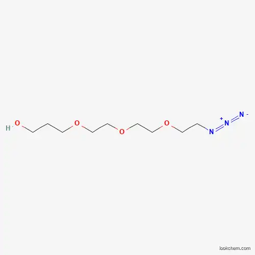 Molecular Structure of 1807512-36-2 (Azido-PEG3-(CH2)3OH)