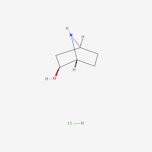 Molecular Structure of 1810070-05-3 ((1R,2S,4S)-rel-7-Azabicyclo[2.2.1]heptan-2-ol hydrochloride)