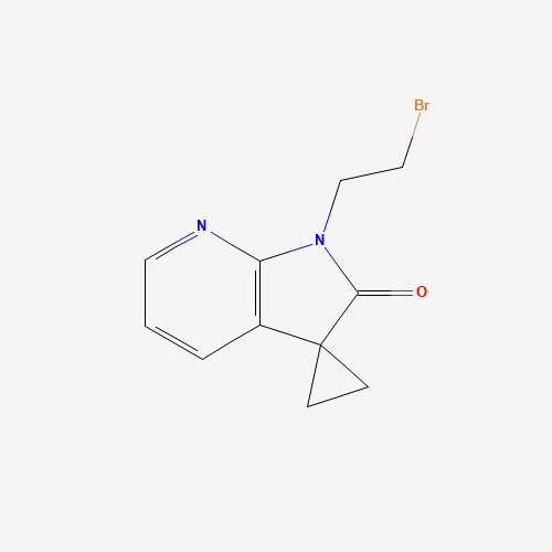 1'‐(2‐bromoethyl)‐1',2'‐dihydrospiro[cyclopropane‐ 1,3'‐pyrrolo[2,3‐b]pyridine]‐2'‐one