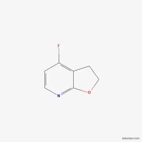 Molecular Structure of 1818847-50-5 (4-Fluoro-2H,3H-furo[2,3-b]pyridine)