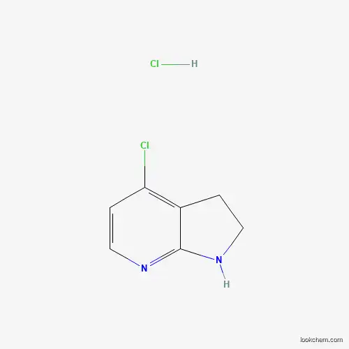 4-chloro-1H,2H,3H-pyrrolo[2,3-b]pyridine hydrochloride